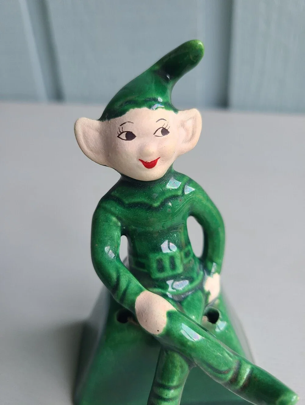 Vintage Christmas Elf Bell